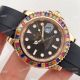 Rolex Yachtmaster 116695SATS Rose Gold Rainbow Bezel Watch - Noob Factory316LSwiss ETA2836 (4)_th.jpg
